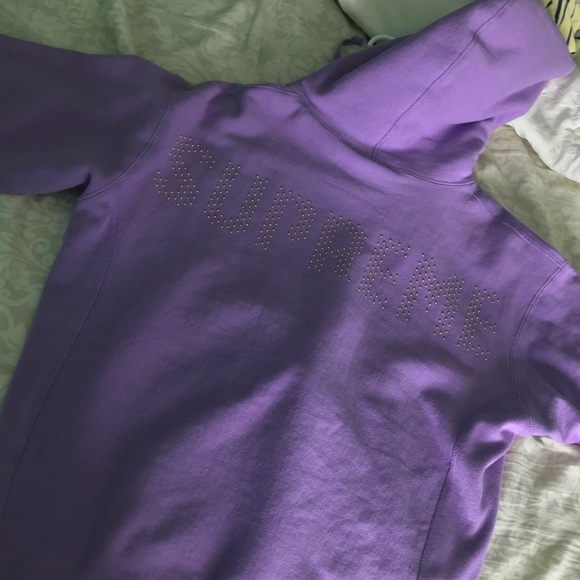 plain supreme hoodie